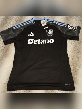 **ADIDAS** NWT Aston Villa FC (25/26) "AWAY" Jersey...